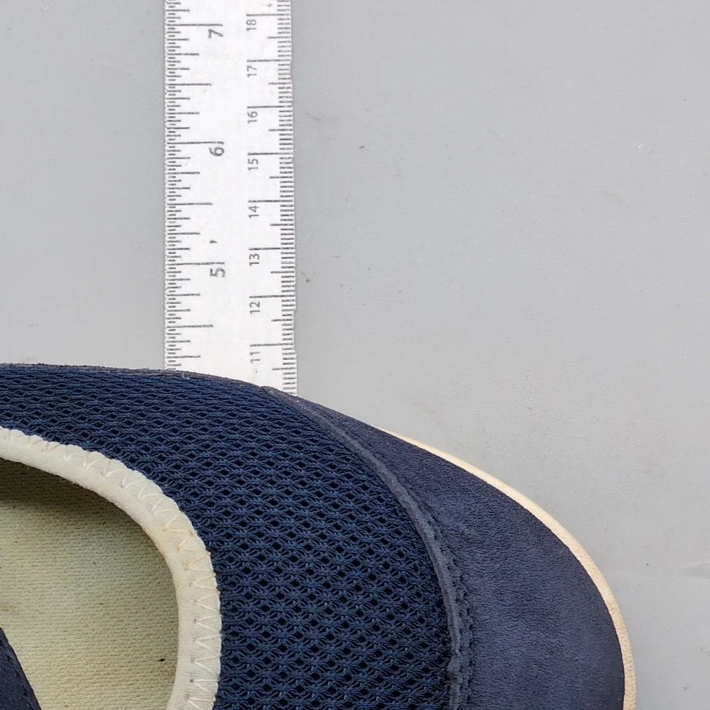 Duluth Trading Co Shoes Womens Blue 9.5‎ Leather Mary Jane Hook Loop Comfort